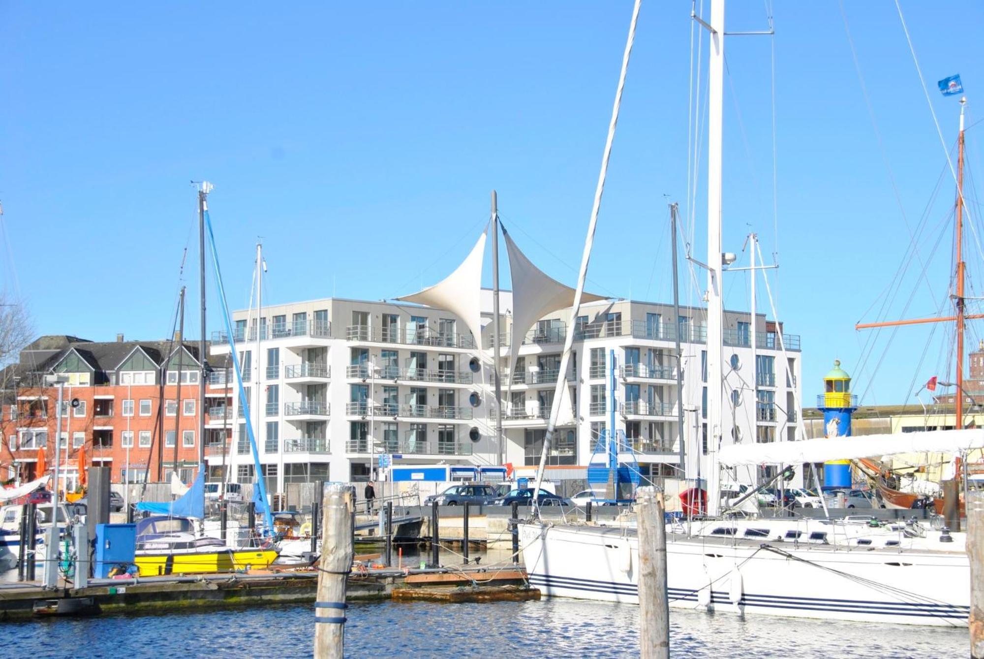 Apartment 42 "Segler", Mit Sauna, Blickrichtung Offene See Eckernförde Exterior foto