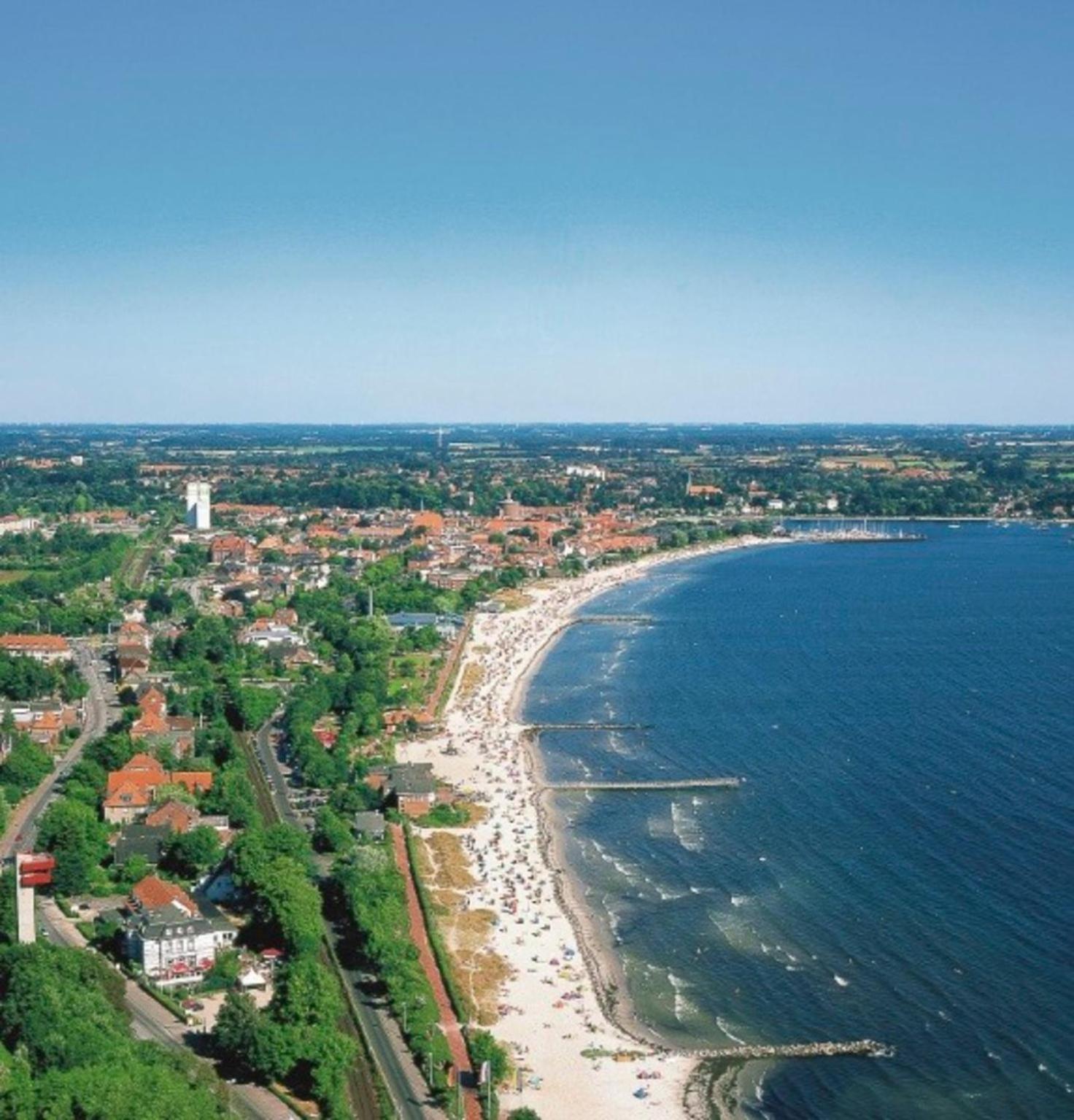 Apartment 42 "Segler", Mit Sauna, Blickrichtung Offene See Eckernförde Exterior foto