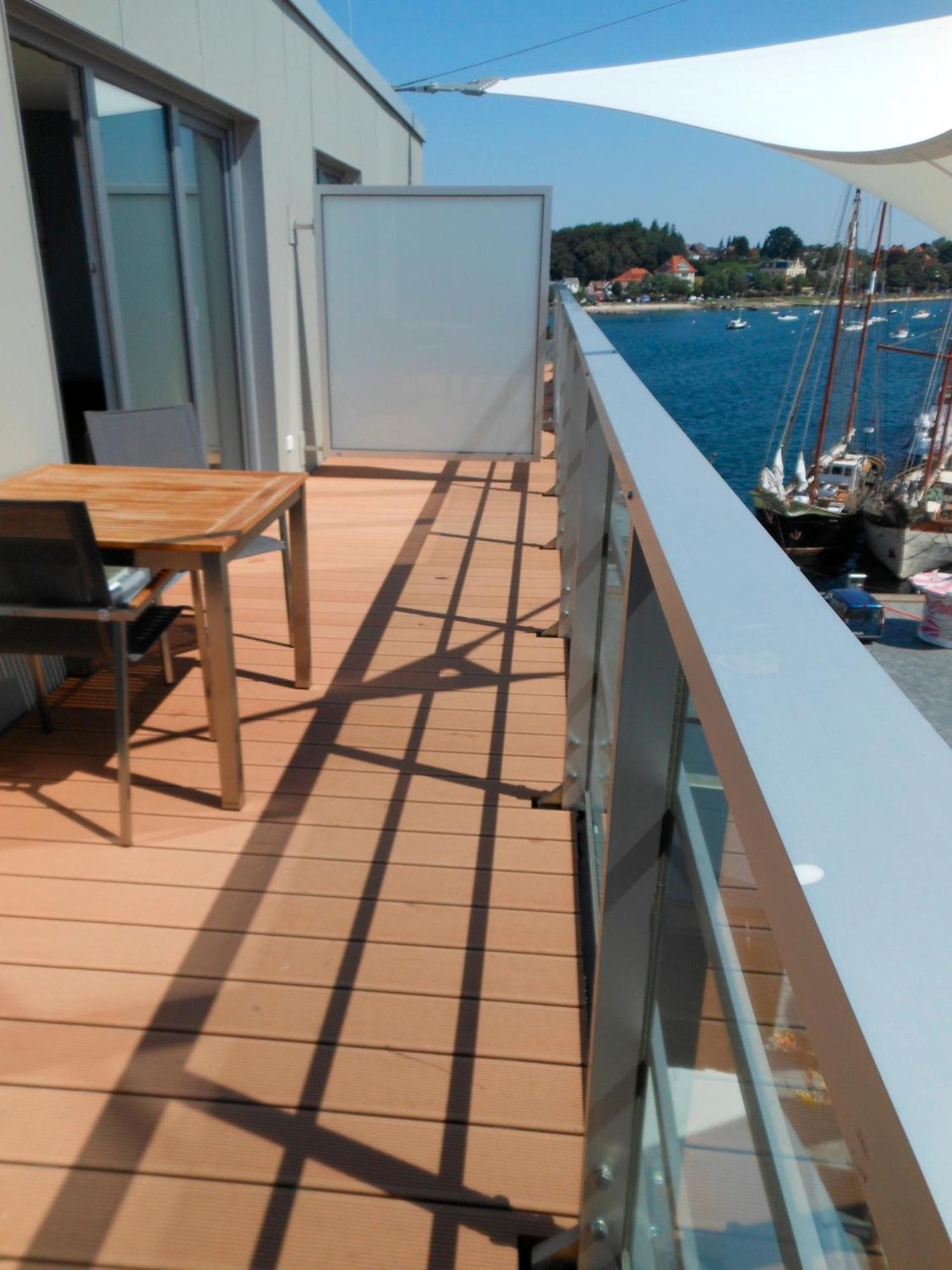 Apartment 42 "Segler", Mit Sauna, Blickrichtung Offene See Eckernförde Exterior foto